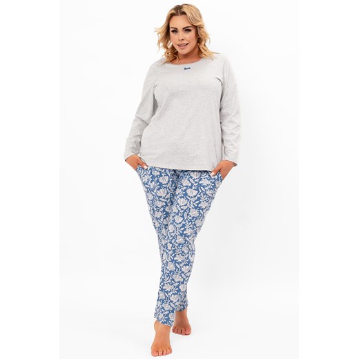 Piżama Italian Fashion Boma dł.r. dł.sp. j.melanż/druk ze sklepu kontri.pl w kategorii Piżamy damskie - zdjęcie 186640336