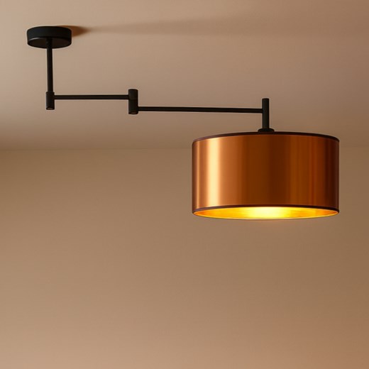 Nowoczesna lampa wisząca na regulowanym ramieniu RANGUN MIRROR do kuchni ze sklepu Lysne w kategorii Lampy wiszące - zdjęcie 186640859