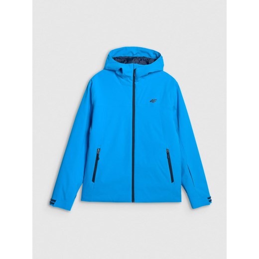 Męska kurtka narciarska 4F 4FWAW25TTJAM0787 - niebieska ze sklepu Sportstylestory.com w kategorii Kurtki męskie - zdjęcie 186641078