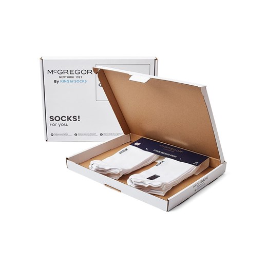 McGregor Skarpety (6 par) w kolorze białym Mcgregor 36-42 wyprzedaż Limango Polska