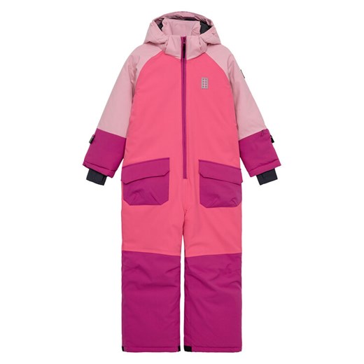 LEGO Kombinezon zimowy 11010983 4071 Różowy Regular Fit ze sklepu MODIVO w kategorii Kombinezony dziewczęce - zdjęcie 186642199