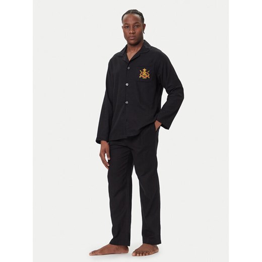 Polo Ralph Lauren Piżama 714982503002 Czarny Regular Fit ze sklepu MODIVO w kategorii Piżamy męskie - zdjęcie 186642208