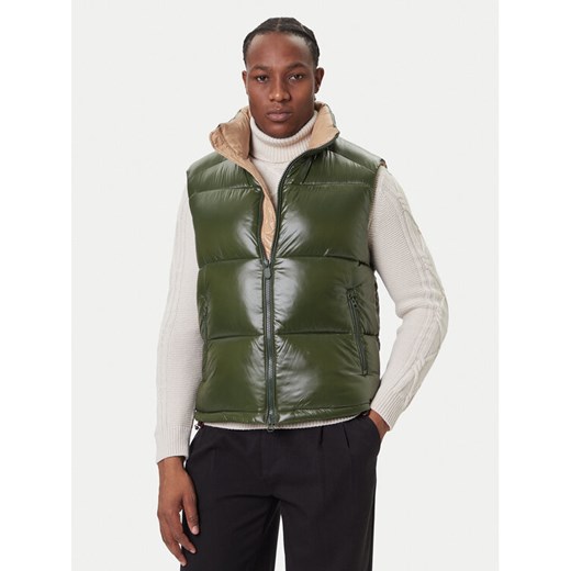 Save The Duck Kamizelka D81382U LOVE21 Zielony Regular Fit ze sklepu MODIVO w kategorii Kamizelki męskie - zdjęcie 186642245