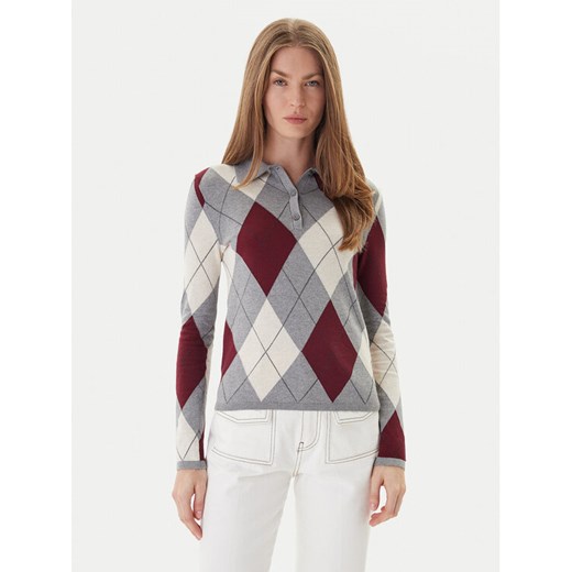 Tommy Hilfiger Sweter WW0WW48393 Kolorowy Regular Fit ze sklepu MODIVO w kategorii Swetry damskie - zdjęcie 186642246