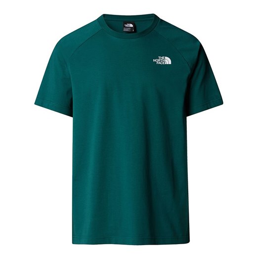 Koszulka męska The North Face North Faces 0A87NU6GI1 - zielona ze sklepu streetstyle24.pl w kategorii T-shirty męskie - zdjęcie 186643675