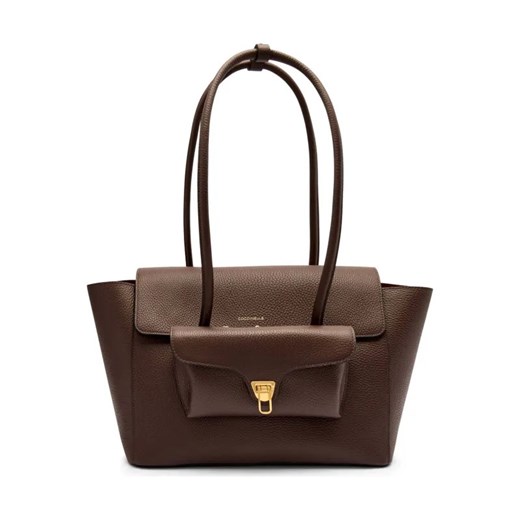 Coccinelle Skórzana shopperka 4w1 DOUBLE BEAT ze sklepu Gomez Fashion Store w kategorii Torby Shopper bag - zdjęcie 186643688