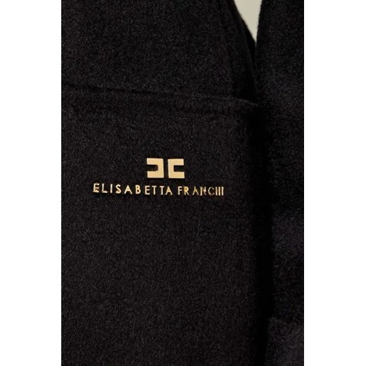 Elisabetta Franchi Wełniany płaszcz Elisabetta Franchi 34 Gomez Fashion Store
