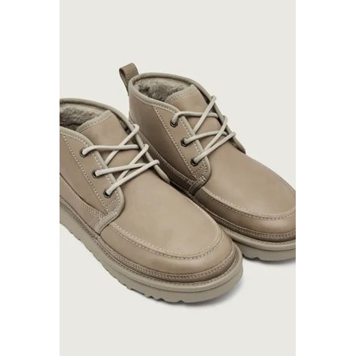 UGG Skórzane buty wysokie M NEUMEL MOC | z dodatkiem wełny 42 Gomez Fashion Store