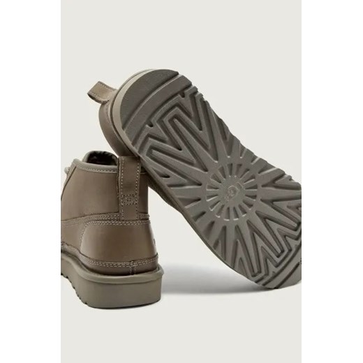 UGG Skórzane buty wysokie M NEUMEL MOC | z dodatkiem wełny 44 Gomez Fashion Store