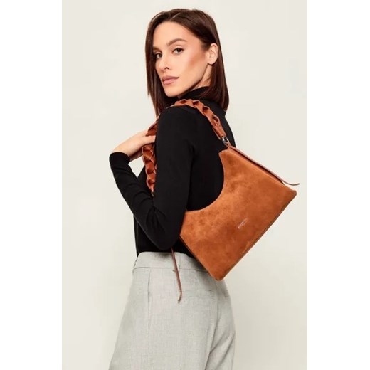 Coccinelle Skórzane hobo BOHEME Coccinelle OS Gomez Fashion Store