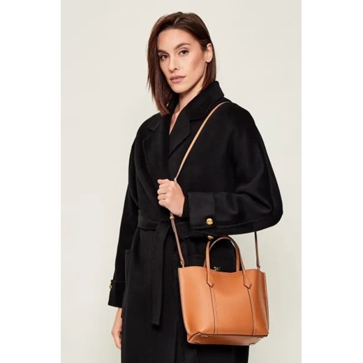 TORY BURCH Skórzany kuferek + saszetka Perry Small Tory Burch OS Gomez Fashion Store