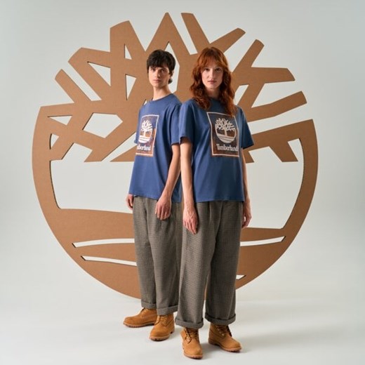 TIMBERLAND T-SHIRT FRONT SEASONAL GRAPHIC TEE ze sklepu Timberland w kategorii T-shirty męskie - zdjęcie 186644965