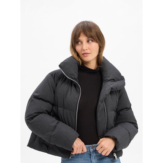 Marc O'Polo Damska kurtka puchowa Kobiety antracytowy marmurkowy ze sklepu vangraaf w kategorii Kurtki damskie - zdjęcie 186645067