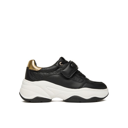 Sneakersy Guess FLFHNN ELE12 Czarny ze sklepu eobuwie.pl w kategorii Buty sportowe damskie - zdjęcie 186646029