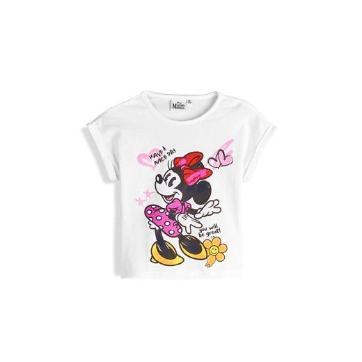 GATE Bawełniana koszulka Minnie Mouse 3Y ze sklepu gateshop w kategorii Bluzki dziewczęce - zdjęcie 186646695