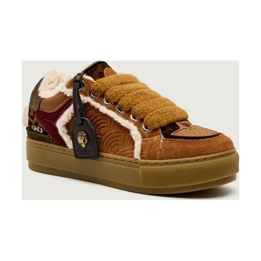 Kurt Geiger Sneakersy SOUTHBANK | shearling | zamsz ze sklepu Gomez Fashion Store w kategorii Buty sportowe damskie - zdjęcie 186646887