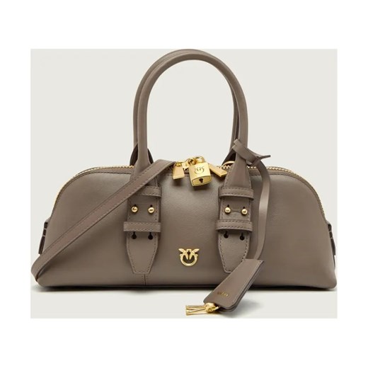 Pinko Skórzany kuferek BOWLING BAG ze sklepu Gomez Fashion Store w kategorii Kuferki - zdjęcie 186646938