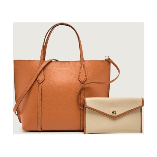 TORY BURCH Skórzany kuferek + saszetka Perry Small Tory Burch OS Gomez Fashion Store