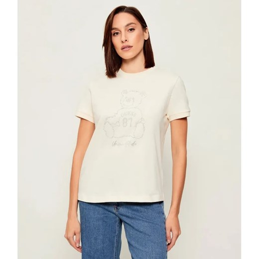 GUESS ACTIVE T-shirt UNIQUE ATTITUDE | Regular Fit ze sklepu Gomez Fashion Store w kategorii Bluzki damskie - zdjęcie 186646995