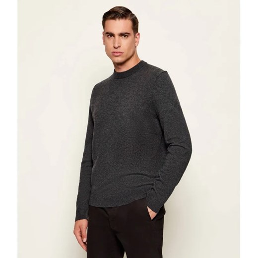 BOSS BLACK Wełniany sweter H-Hestro | Regular Fit ze sklepu Gomez Fashion Store w kategorii Swetry męskie - zdjęcie 186647037