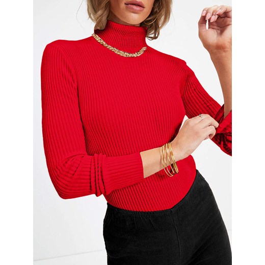 LA Angels Sweter w kolorze czerwonym ze sklepu Limango Polska w kategorii Swetry damskie - zdjęcie 186647927