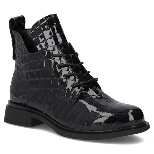 Trzewiki botki damskie - Filippo DBT7239/25, czarne ze sklepu ulubioneobuwie w kategorii Botki - zdjęcie 186648117