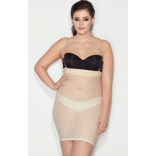 Wyszczuplająca halka w kolorze beżowym Softly Dress, Kolor beżowy, Rozmiar 3XL, Mitex ze sklepu Intymna w kategorii Bielizna wyszczuplająca - zdjęcie 186649368