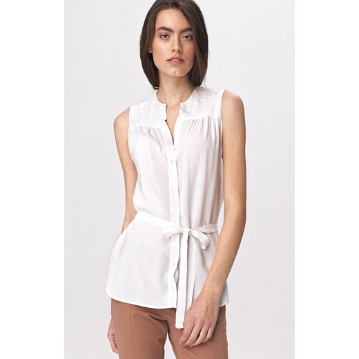 Bluzka B108E, Kolor ecru, Rozmiar 40, Nife Nife 40 okazja Intymna