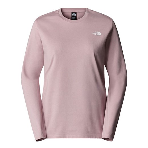 Koszulka damska The North Face Simple Dome 0A87QP0SO1 - różowa ze sklepu streetstyle24.pl w kategorii Bluzki damskie - zdjęcie 186649685
