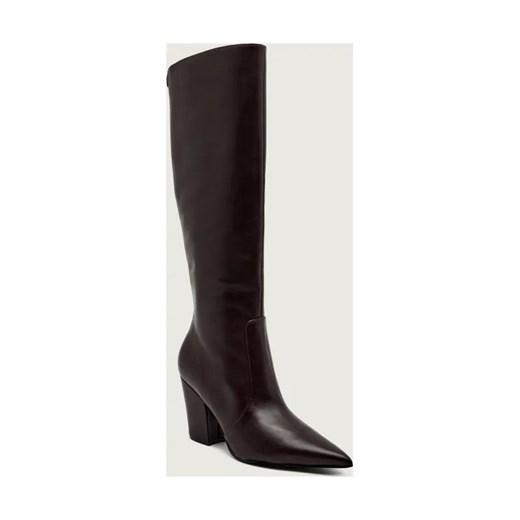 Guess Skórzane kozaki na słupku NARIEL ze sklepu Gomez Fashion Store w kategorii Kozaki damskie - zdjęcie 186649807