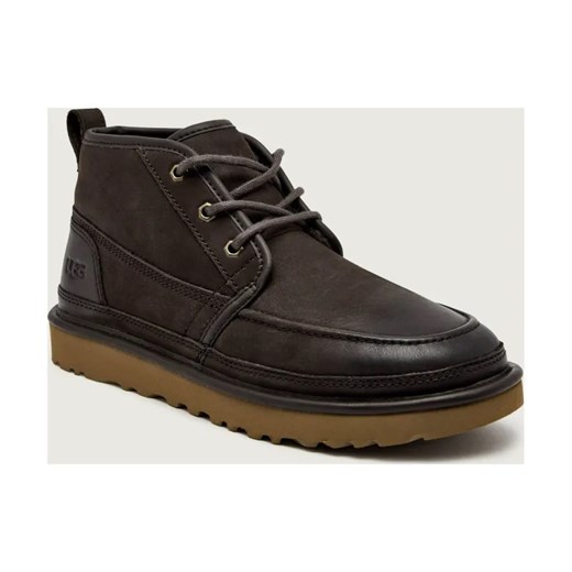 UGG Skórzane buty wysokie M NEUMEL MOC | z dodatkiem wełny ze sklepu Gomez Fashion Store w kategorii Buty zimowe męskie - zdjęcie 186649839