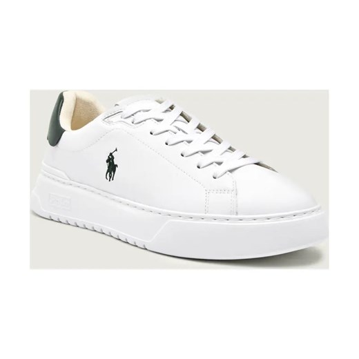 POLO RALPH LAUREN Skórzane sneakersy RLITE COURT ze sklepu Gomez Fashion Store w kategorii Buty sportowe męskie - zdjęcie 186649857