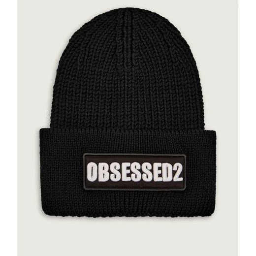 Dsquared2 Wełniana czapka Obsessed2 ze sklepu Gomez Fashion Store w kategorii Czapki zimowe męskie - zdjęcie 186649875