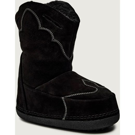 INUIKII Śniegowce COWBOY EMBROIDERY | zamsz ze sklepu Gomez Fashion Store w kategorii Śniegowce damskie - zdjęcie 186649895