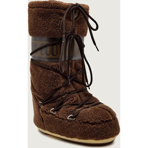 Moon Boot Śniegowce MB ICON FLEECE | shearling ze sklepu Gomez Fashion Store w kategorii Śniegowce damskie - zdjęcie 186649897