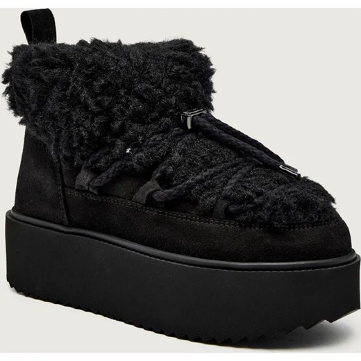 INUIKII Śniegowce TEDDY PLATFORM | shearling | zamsz ze sklepu Gomez Fashion Store w kategorii Śniegowce damskie - zdjęcie 186649908
