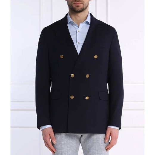Oscar Jacobson Wełniana marynarka Farris Club | Regular Fit ze sklepu Gomez Fashion Store w kategorii Marynarki męskie - zdjęcie 186649919