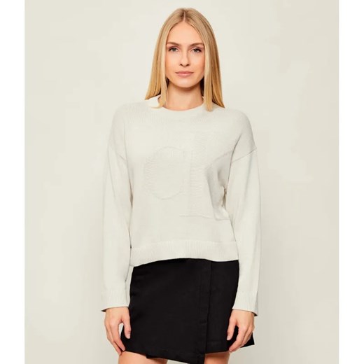Calvin Klein Jeans Sweter | Relaxed fit ze sklepu Gomez Fashion Store w kategorii Swetry damskie - zdjęcie 186649928