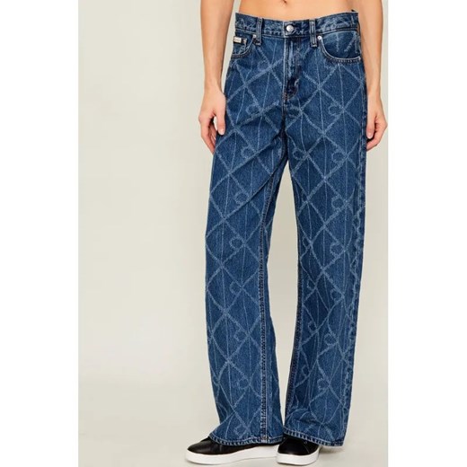 Calvin Klein Jeans Jeansy | Loose fit | low rise ze sklepu Gomez Fashion Store w kategorii Jeansy damskie - zdjęcie 186649936