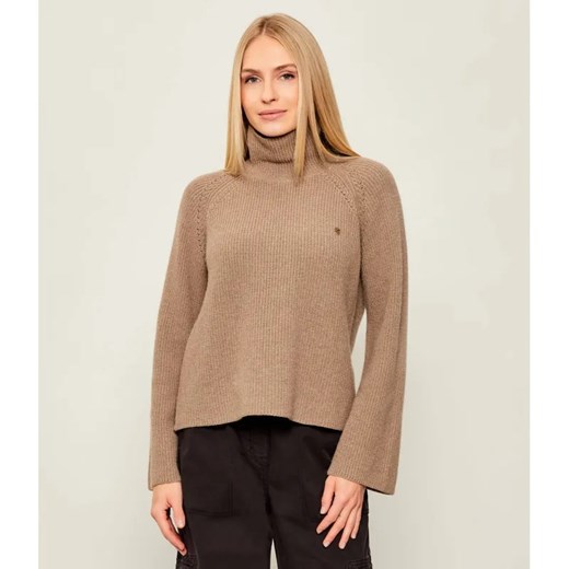 Aeronautica Militare Golf | Loose fit | z dodatkiem wełny i kaszmiru ze sklepu Gomez Fashion Store w kategorii Swetry damskie - zdjęcie 186649949