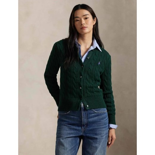 POLO RALPH LAUREN Kardigan | Slim Fit ze sklepu Gomez Fashion Store w kategorii Swetry damskie - zdjęcie 186649959