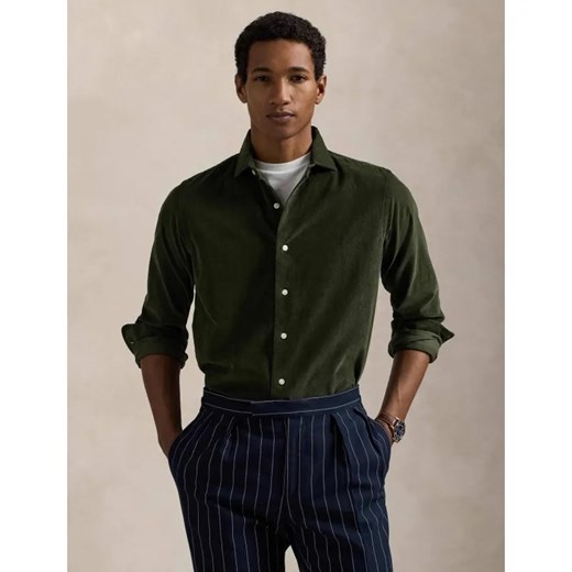 POLO RALPH LAUREN Sztruksowa koszula | Slim Fit ze sklepu Gomez Fashion Store w kategorii Koszule męskie - zdjęcie 186649967