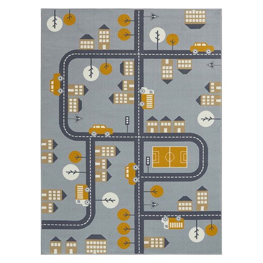 Hanse Home Dywan "Town" w kolorze jasnoszaro-musztardowym Hanse Home 160x220 cm okazyjna cena Limango Polska
