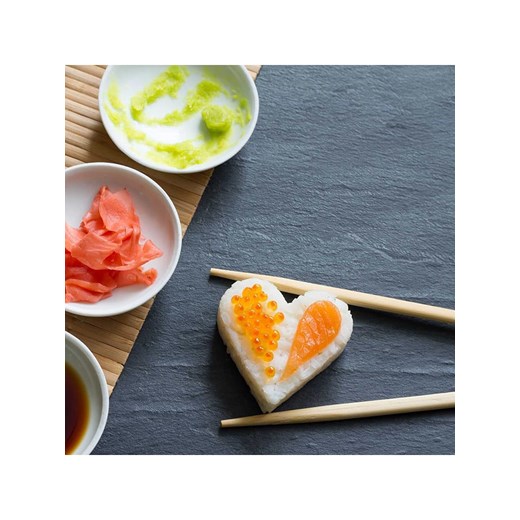 COOK CONCEPT Formy (2 szt.) w kolorze białym do sushi - 14,5 cm Cook Concept onesize Limango Polska okazyjna cena