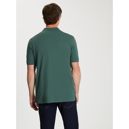 Cross Jeans Koszulka polo w kolorze zielonym Cross Jeans XXL okazja Limango Polska