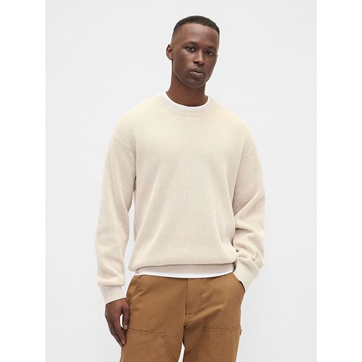 GAP Sweter w kolorze kremowym ze sklepu Limango Polska w kategorii Swetry męskie - zdjęcie 186651327