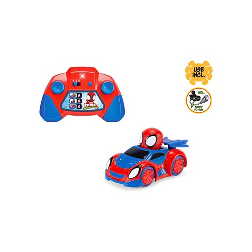 Spiderman Samochód zdalnie sterowany &quot;Spider Web-Crawler&quot; - 5+ ze sklepu Limango Polska w kategorii Zabawki - zdjęcie 186652036