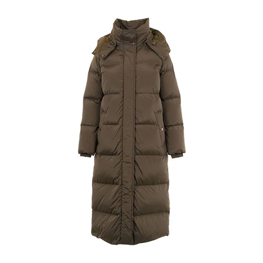 Woolrich Płaszcz puchowy &quot;Kelly&quot; w kolorze ciemnobrązowym ze sklepu Limango Polska w kategorii Kurtki damskie - zdjęcie 186652367