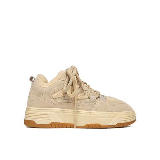 Sneakersy Steve Madden Boomer-F SM11003865 Brązowy ze sklepu eobuwie.pl w kategorii Buty sportowe damskie - zdjęcie 186652477