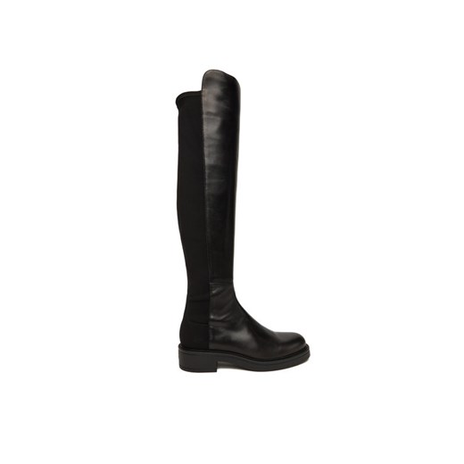 Muszkieterki Stuart Weitzman Celia SM396 Czarny ze sklepu eobuwie.pl w kategorii Kozaki damskie - zdjęcie 186652478